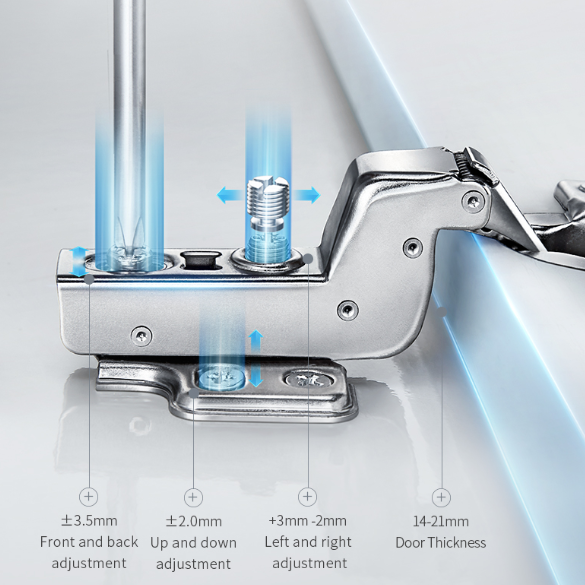 813031- soft close concealed hinge 3D-N SERIES