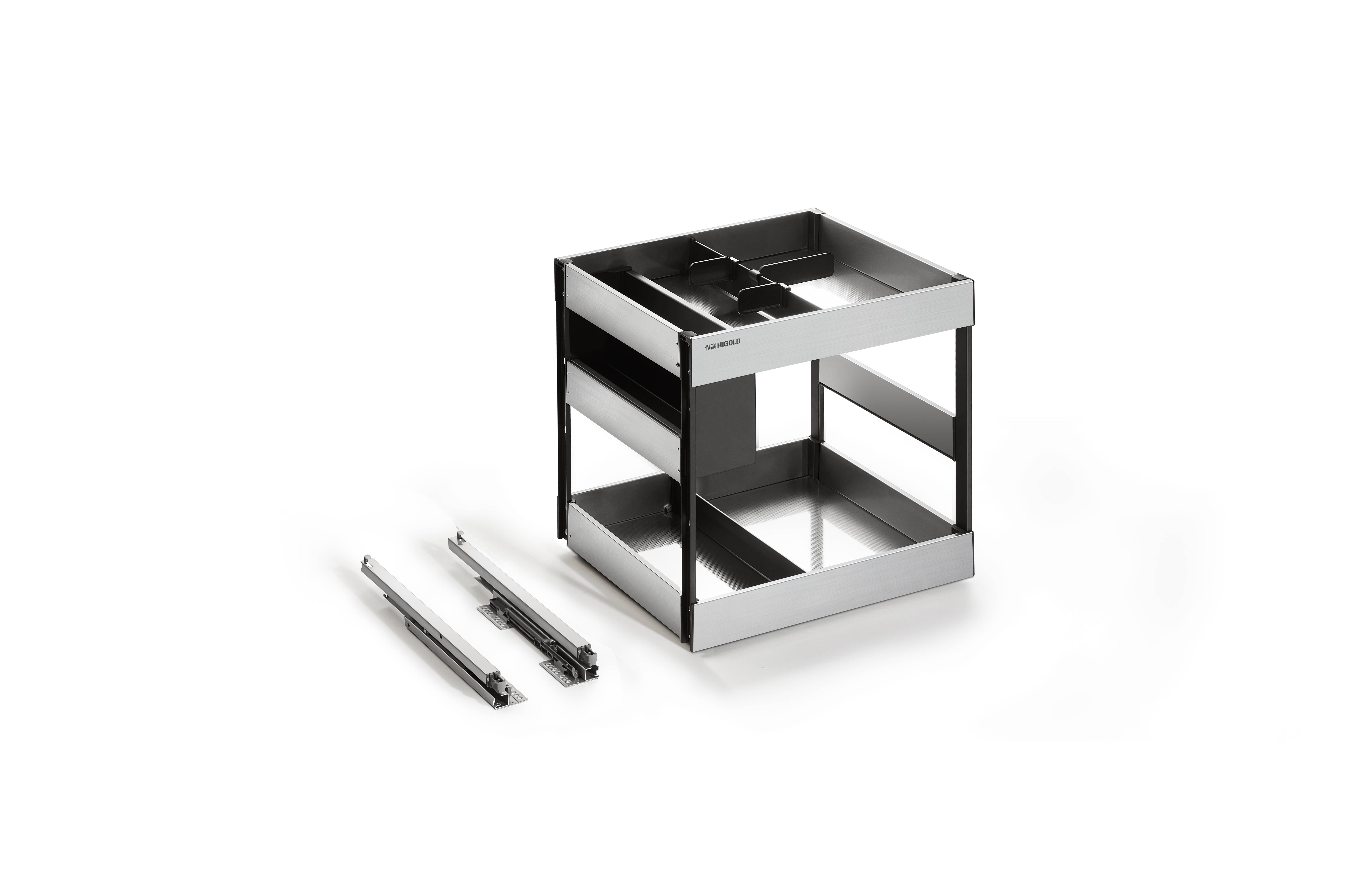 سبد بیرون کشیدنی چاشنی آلومینیومی - خالص 6.0Mini، کد 306381