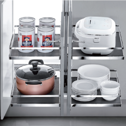 101125-Show Hand Universal Corner Basket - Diamond Style