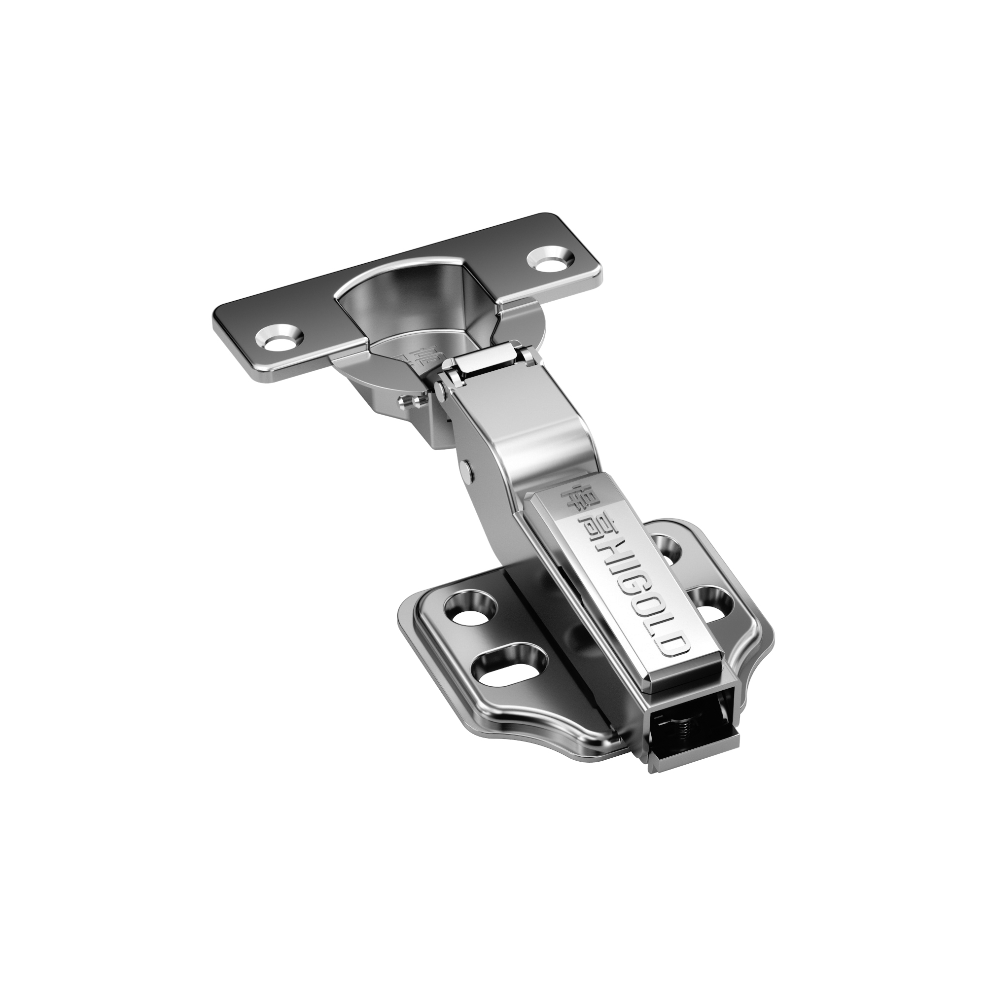 813143- 45° Clip on damping hinge-G SERIES