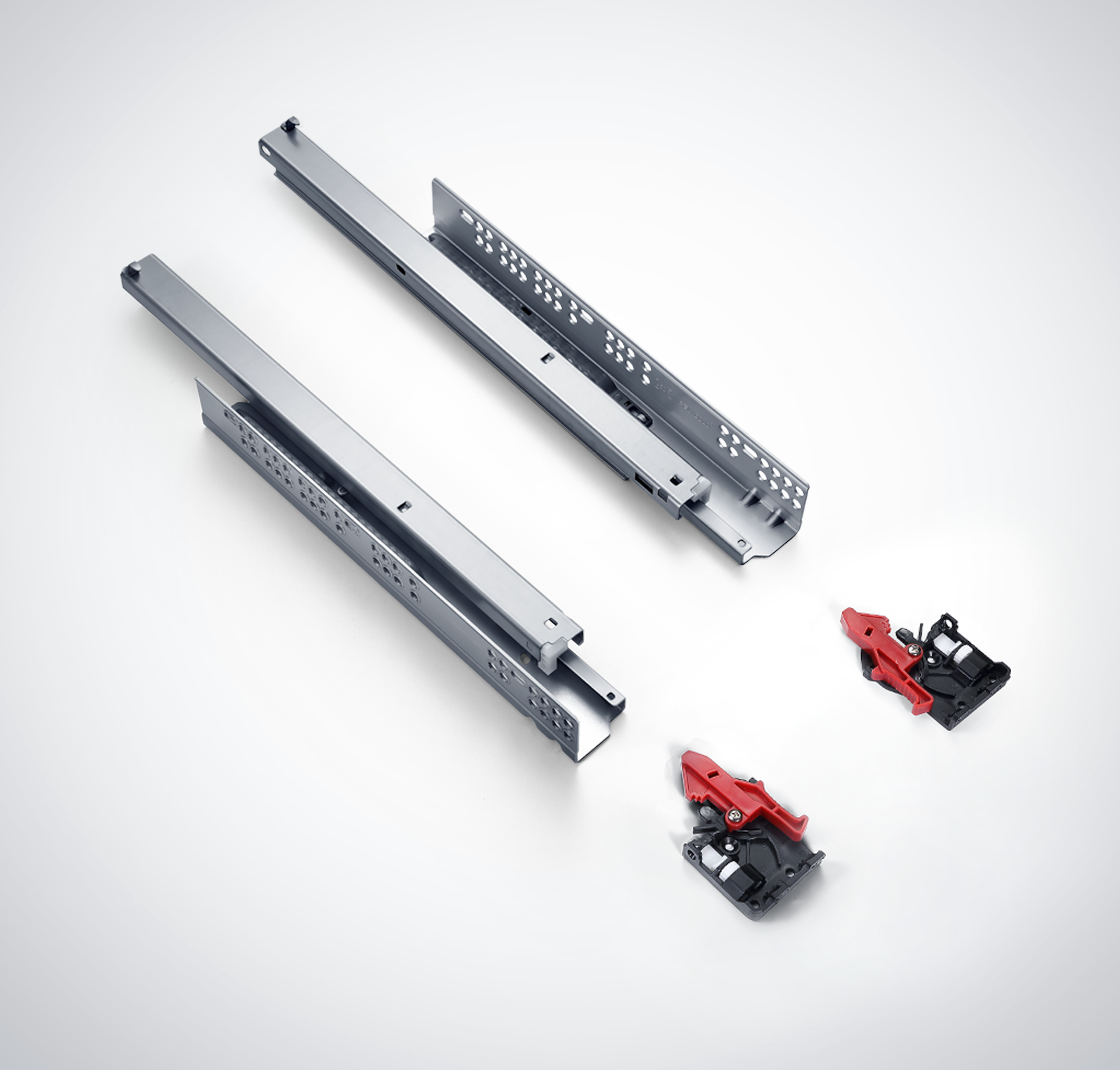 811191-Vollauszug-Rebound-verdeckte Gleitschiene – G-Serie