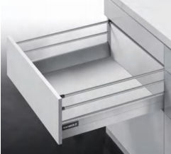 811022-Luxuriöse Soft-Close-Schublade mit zwei Säulen (weiß) – G-SERIE