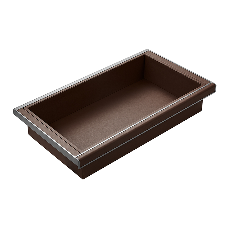 سبد چرم کم عمق 706331S-BV حرفه ای سلسله-600mm