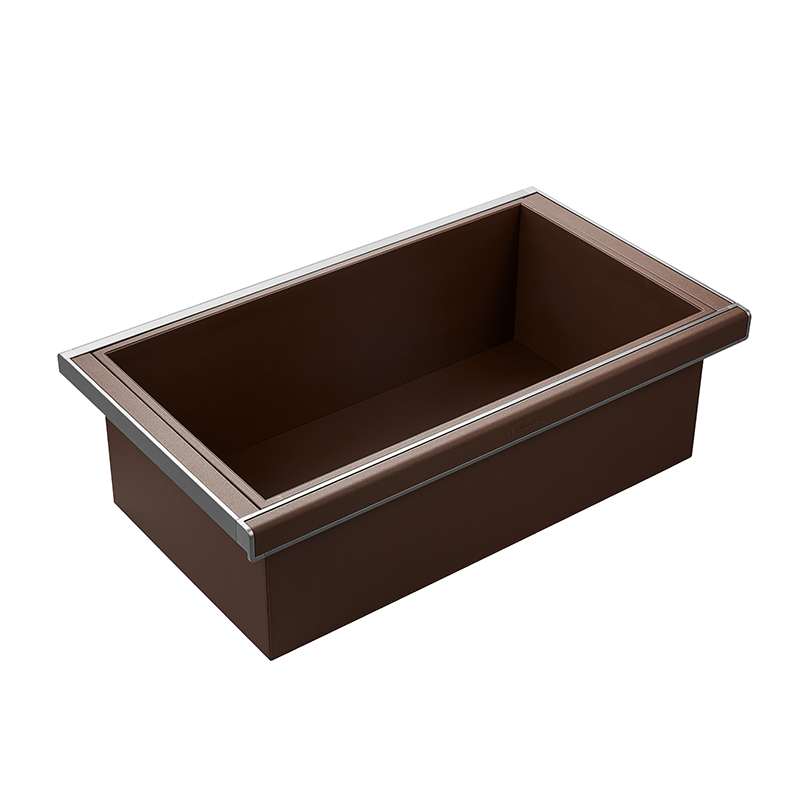 سبد چرمی عمیق 706351S-BV حرفه ای سلسله-600mm