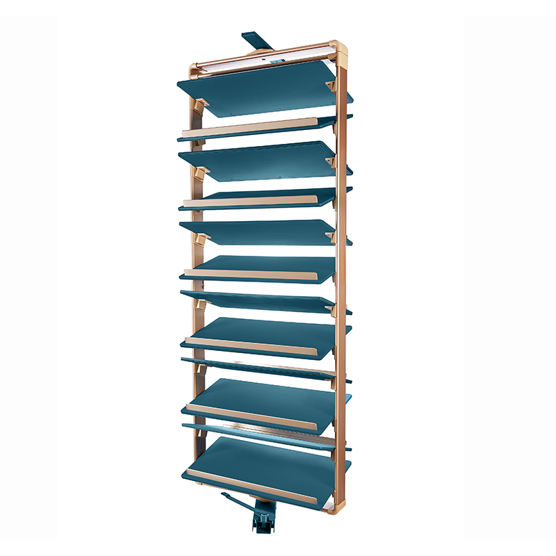 Rotierendes Schuhregal der Serie 703591-BV – 800 mm