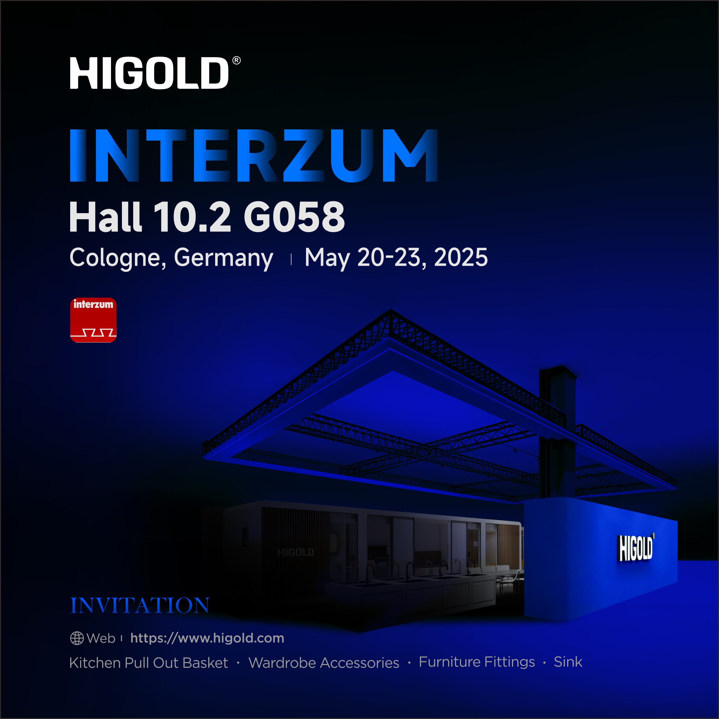 Higold continues to promote brand internationalization and will participate in the 2025 Interzum