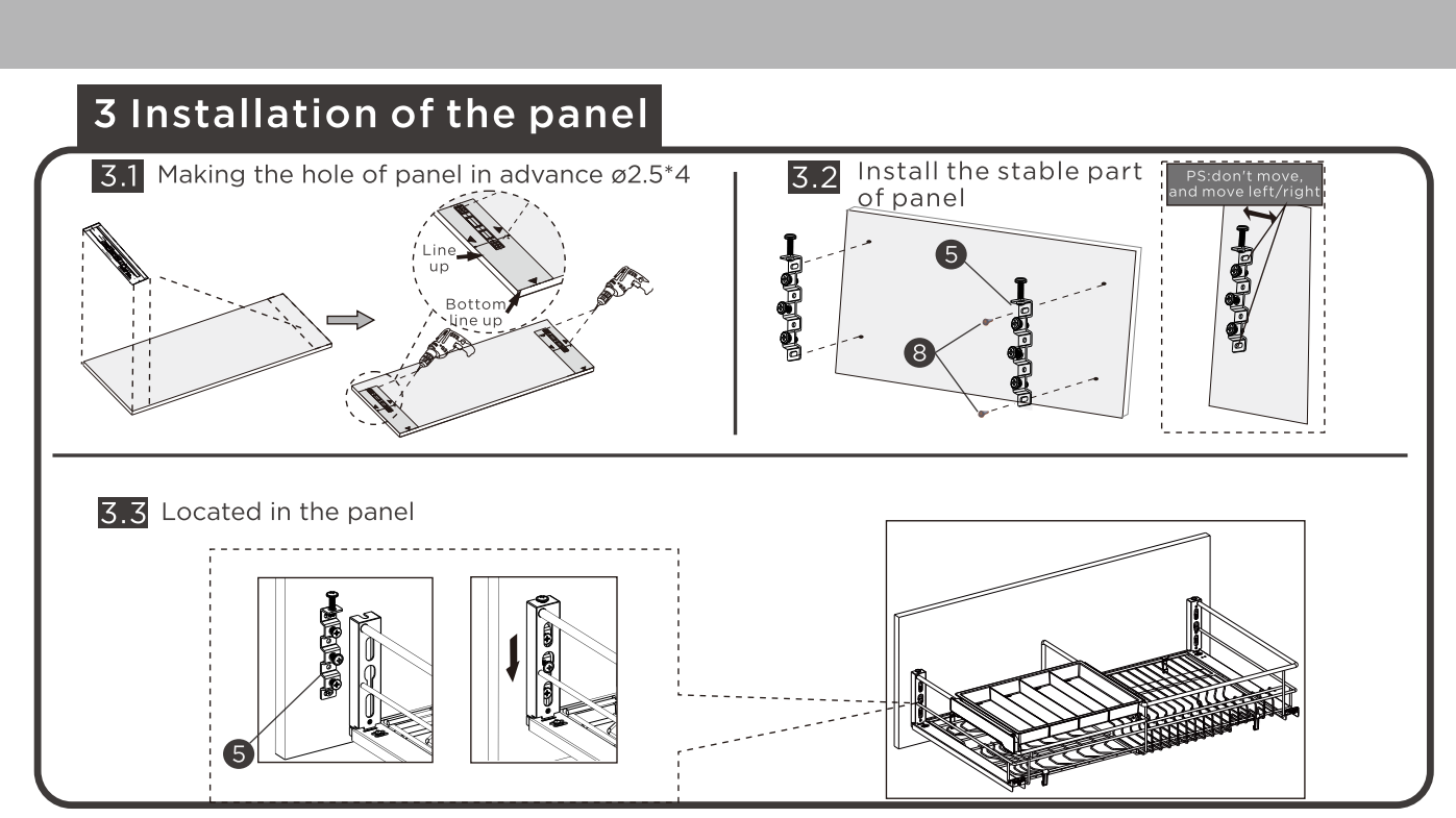 303675S - AUSZIEHBARER MEHRZWECKKORB - STARLINK 2.0