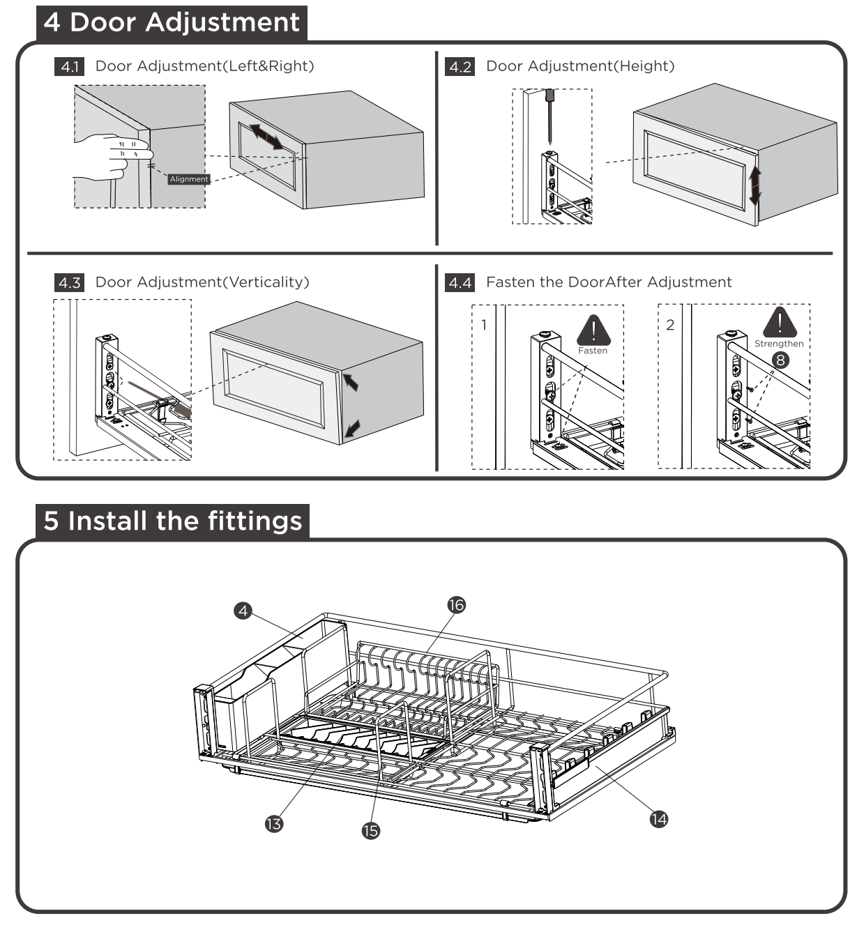 303401S- Round Wire Mul-purpose Pull Out Basket - MARTIN 2.0