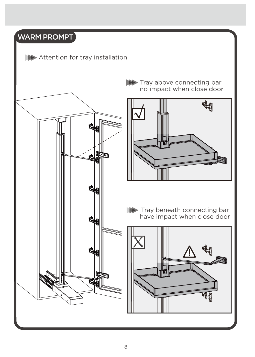 201181 /トールキャビネット引き出しユニット-シアラースタイル