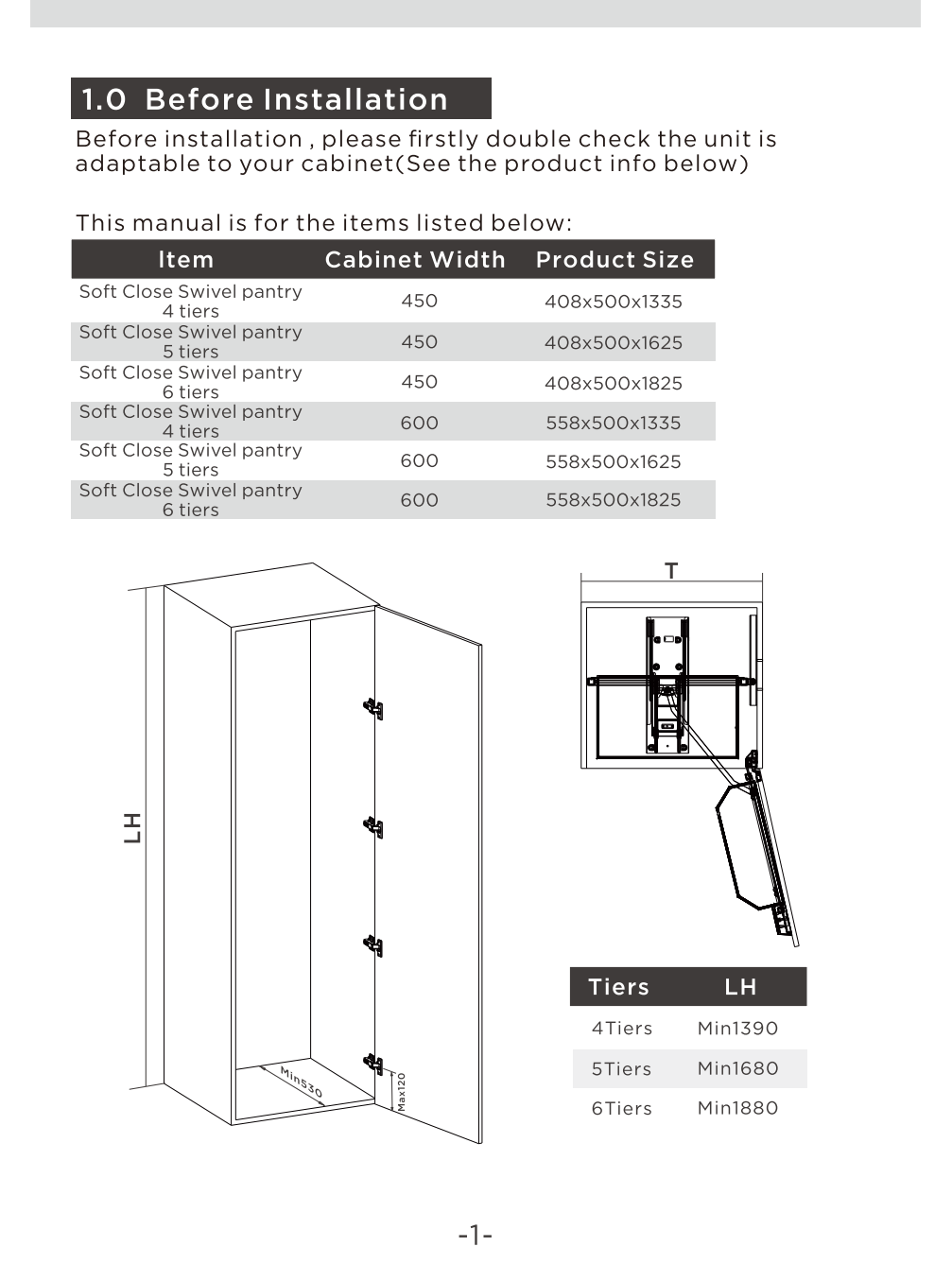 202001/Swivel Pantry Basket - Fashion Style