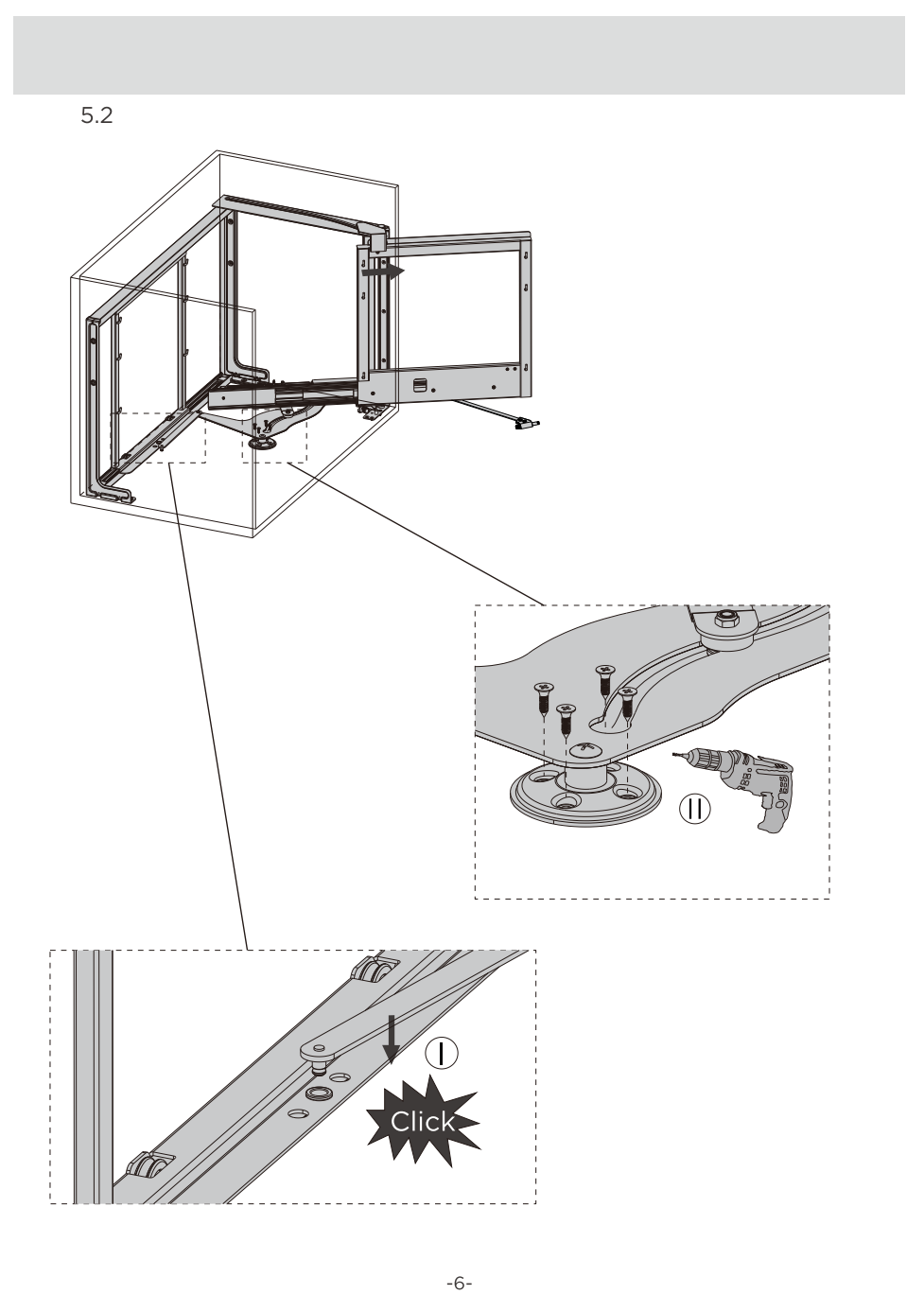Efficient the corner spaces