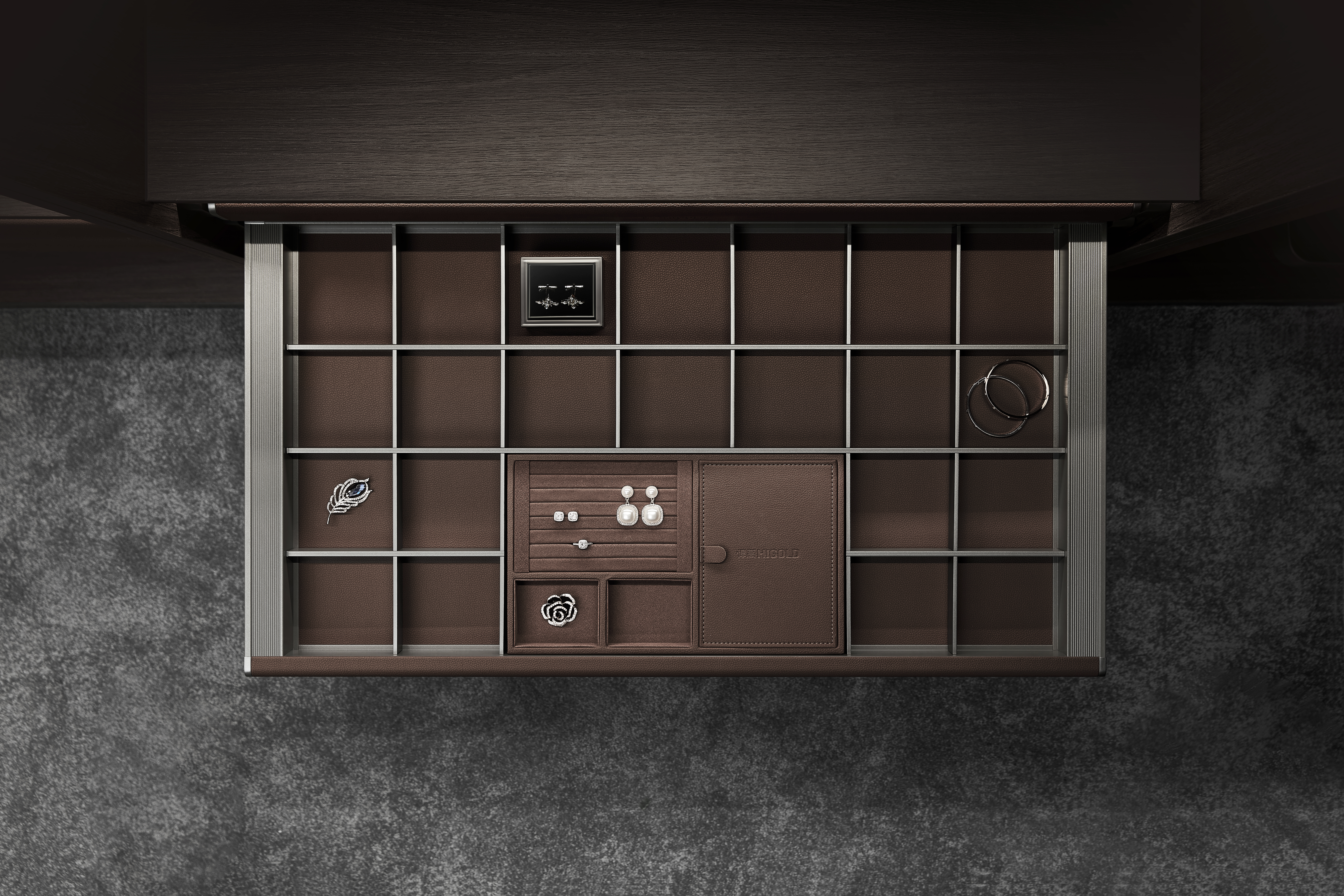 جعبه نگهداری لوازم جانبی سری 706341S-B2.0 - 600 میلی‌متر