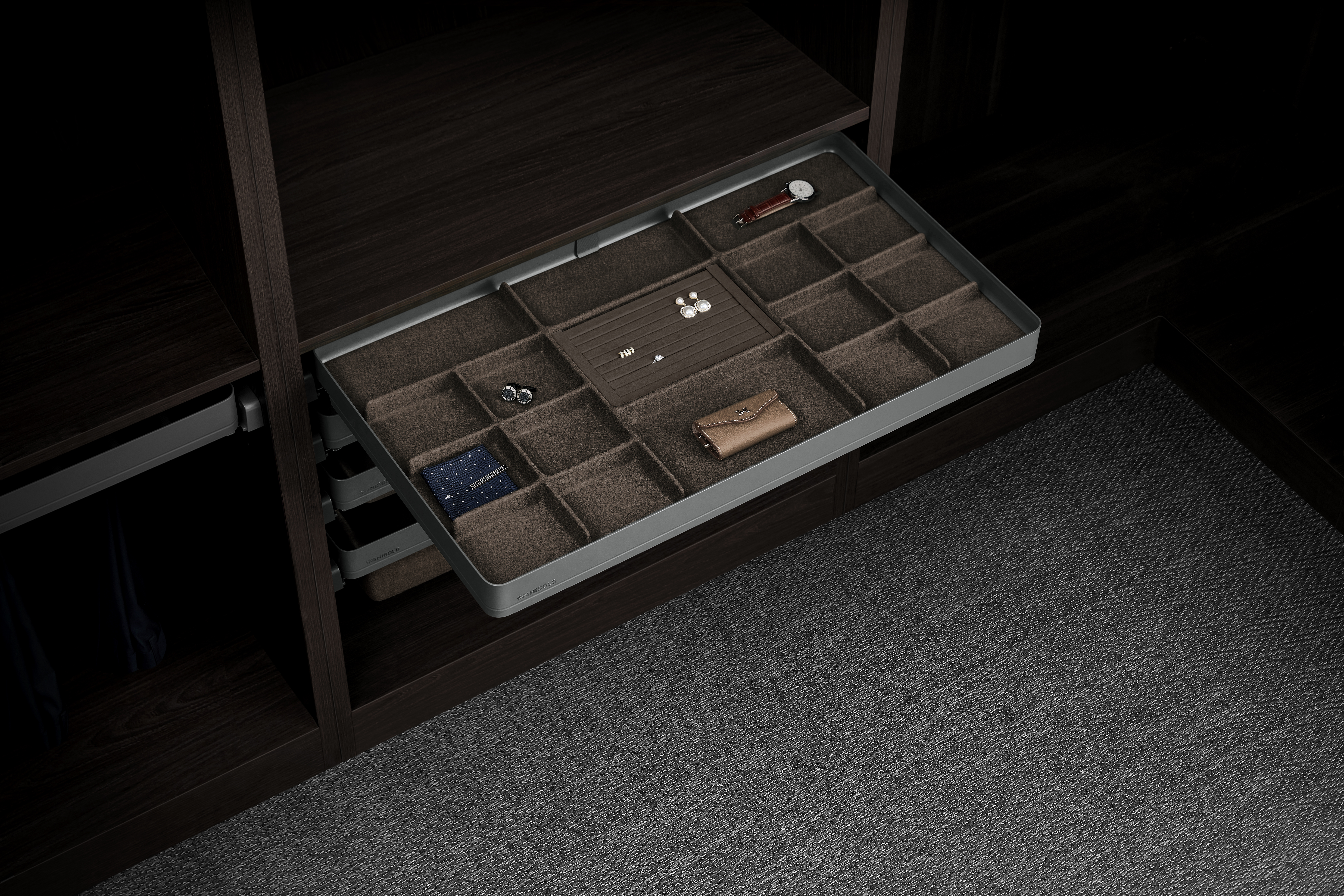 706641-Boîte de rangement pour accessoires de la série Muse - 600 mm