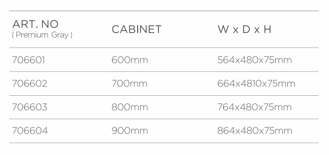 storage box-Premium grey