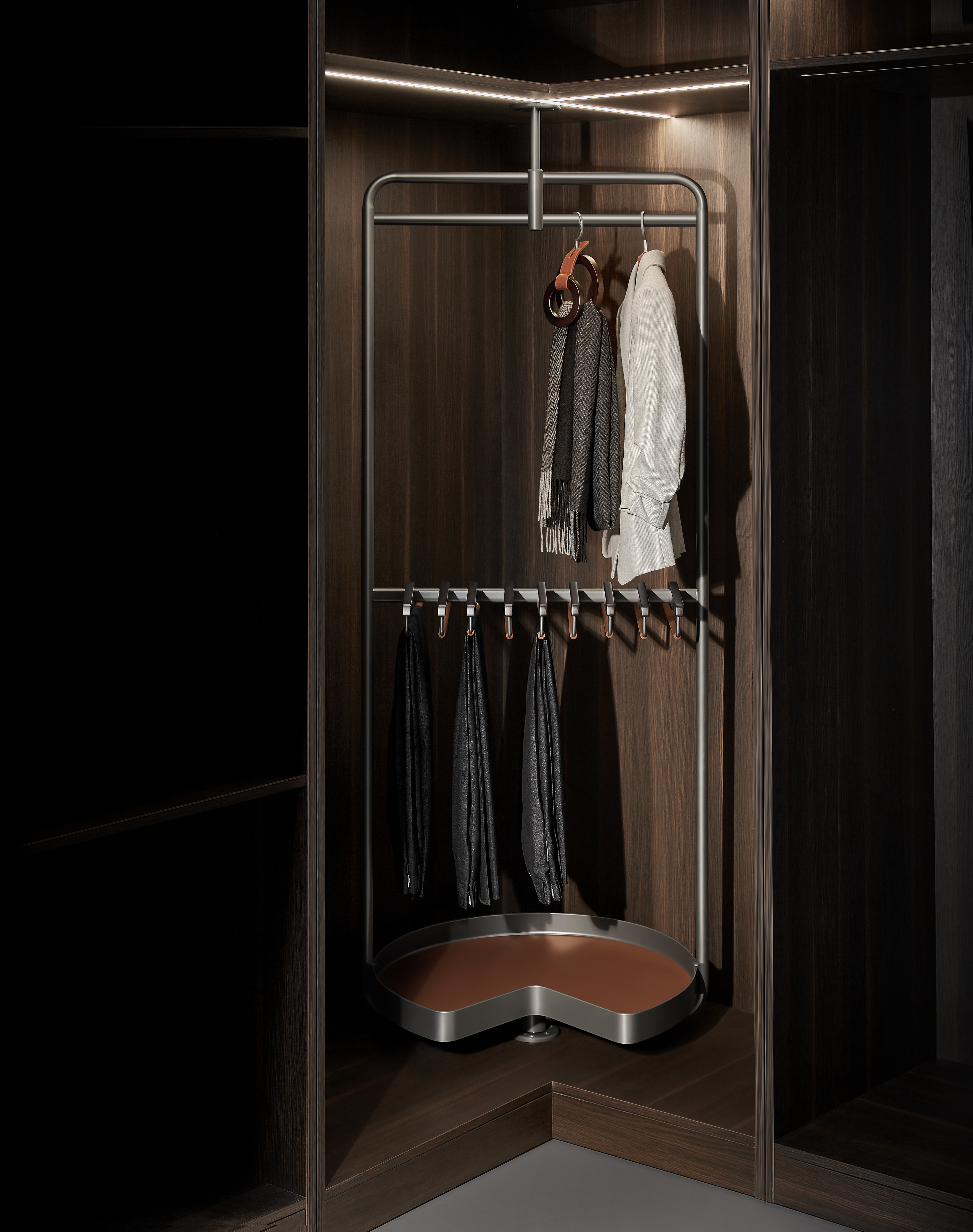 سبد لباس گوشه‌ای سری بی وی مدل ۷۰۳۵۳۳