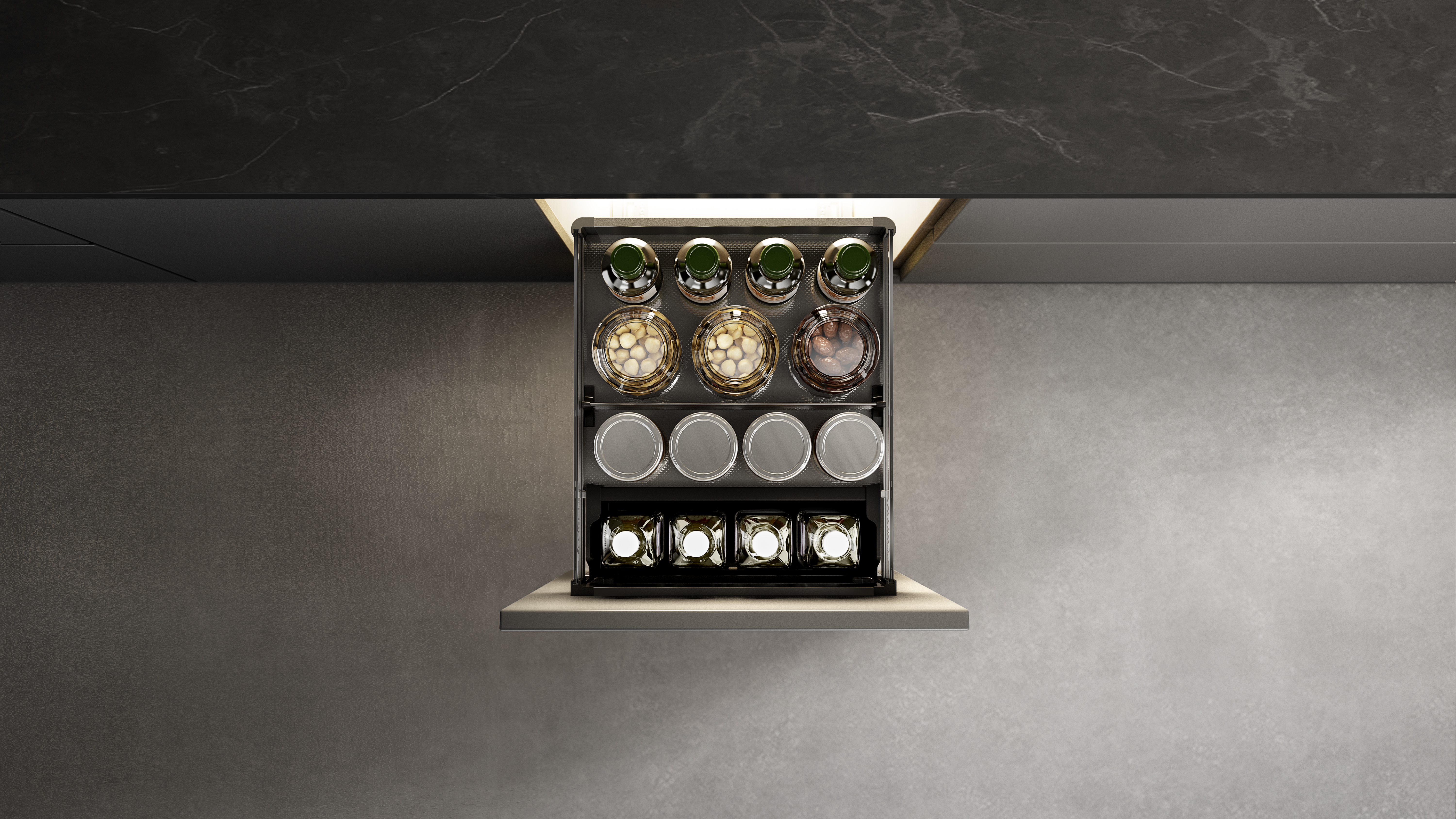 306414 - Mini cesta extraíble para condimentos Shearer 3.0