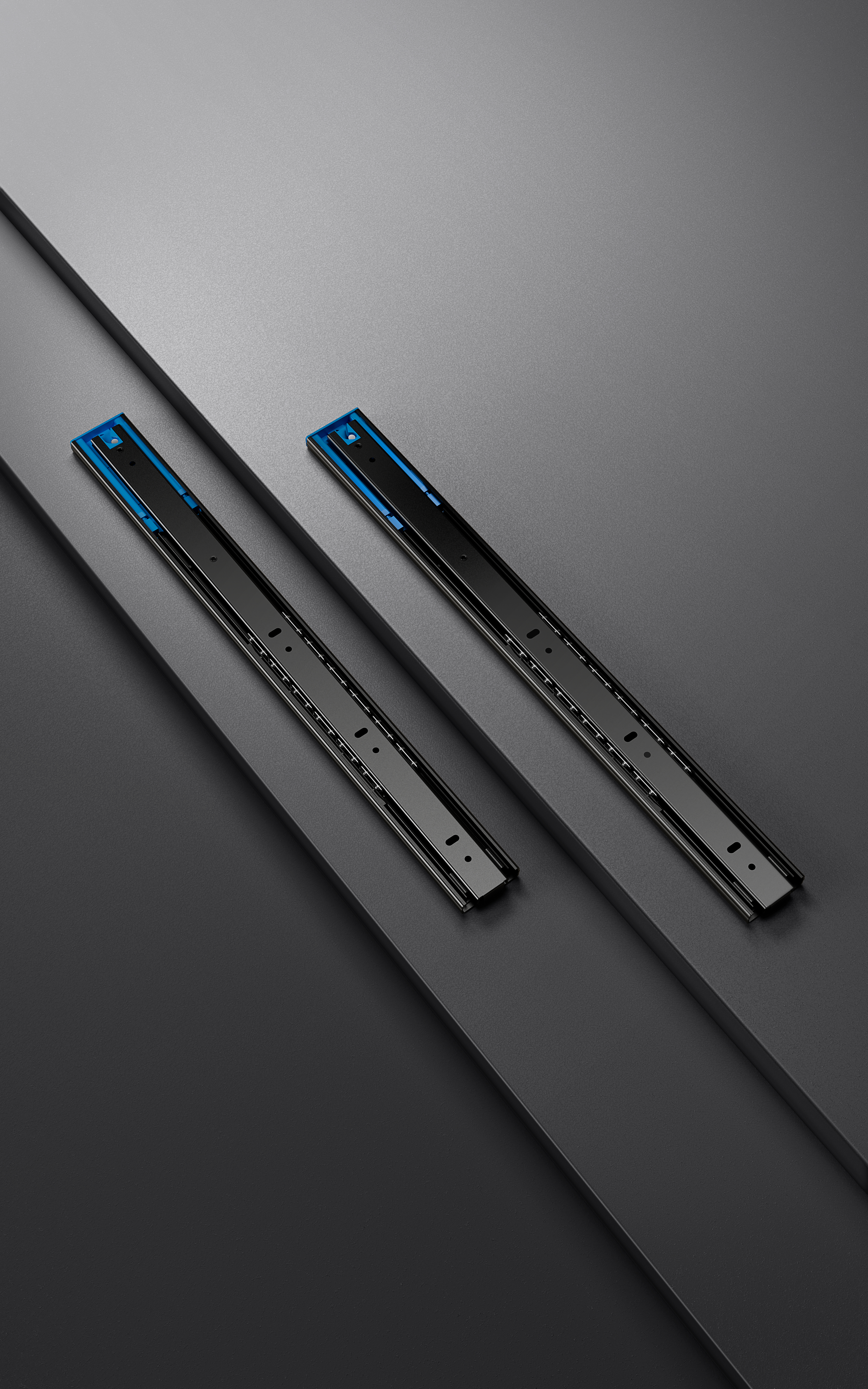 4.03.01.819-N Serie Vollauszug Soft-Close Kugellagerschiene