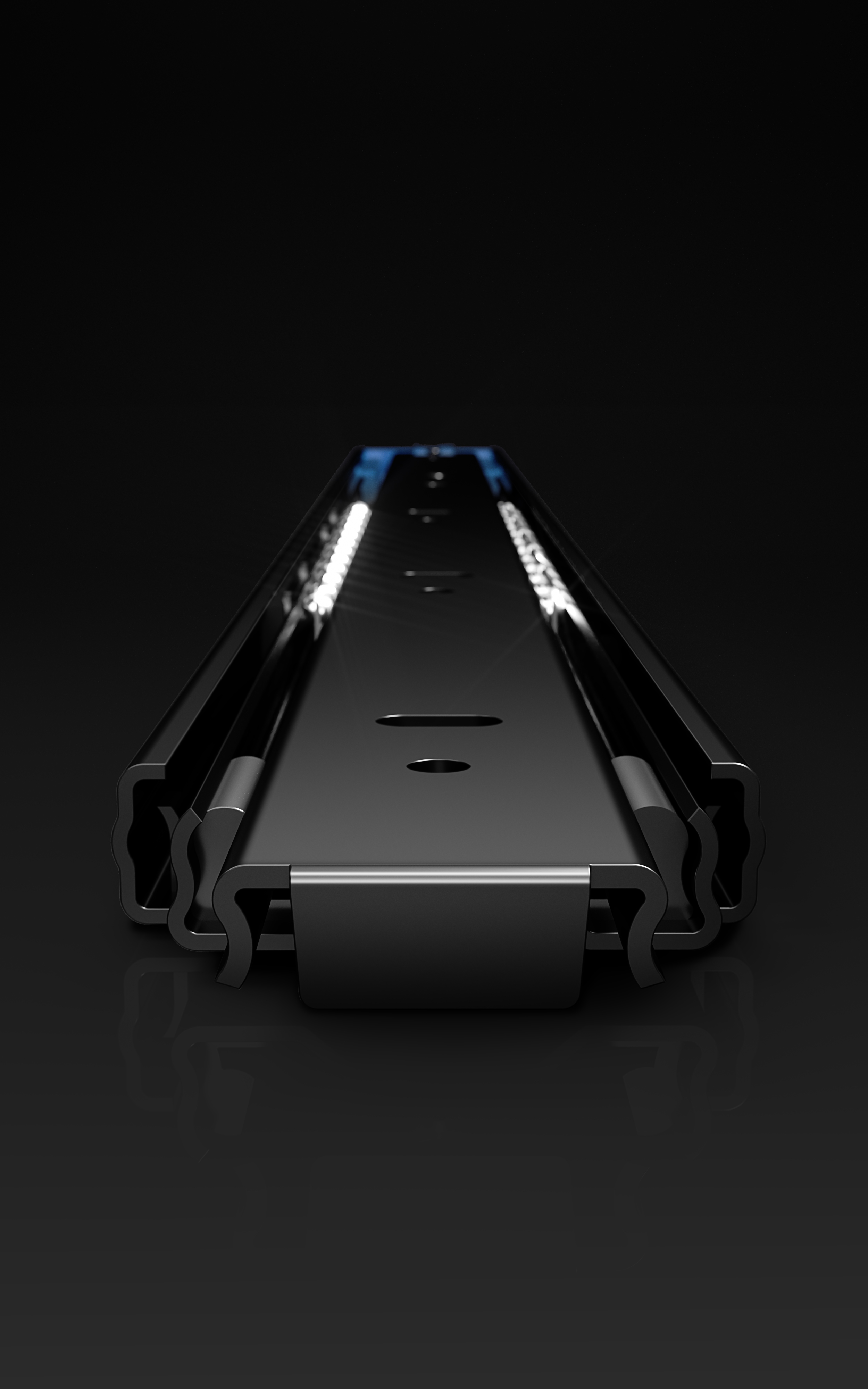 Coulisse à roulement à billes à extension complète et fermeture en douceur série 4.03.01.819-N