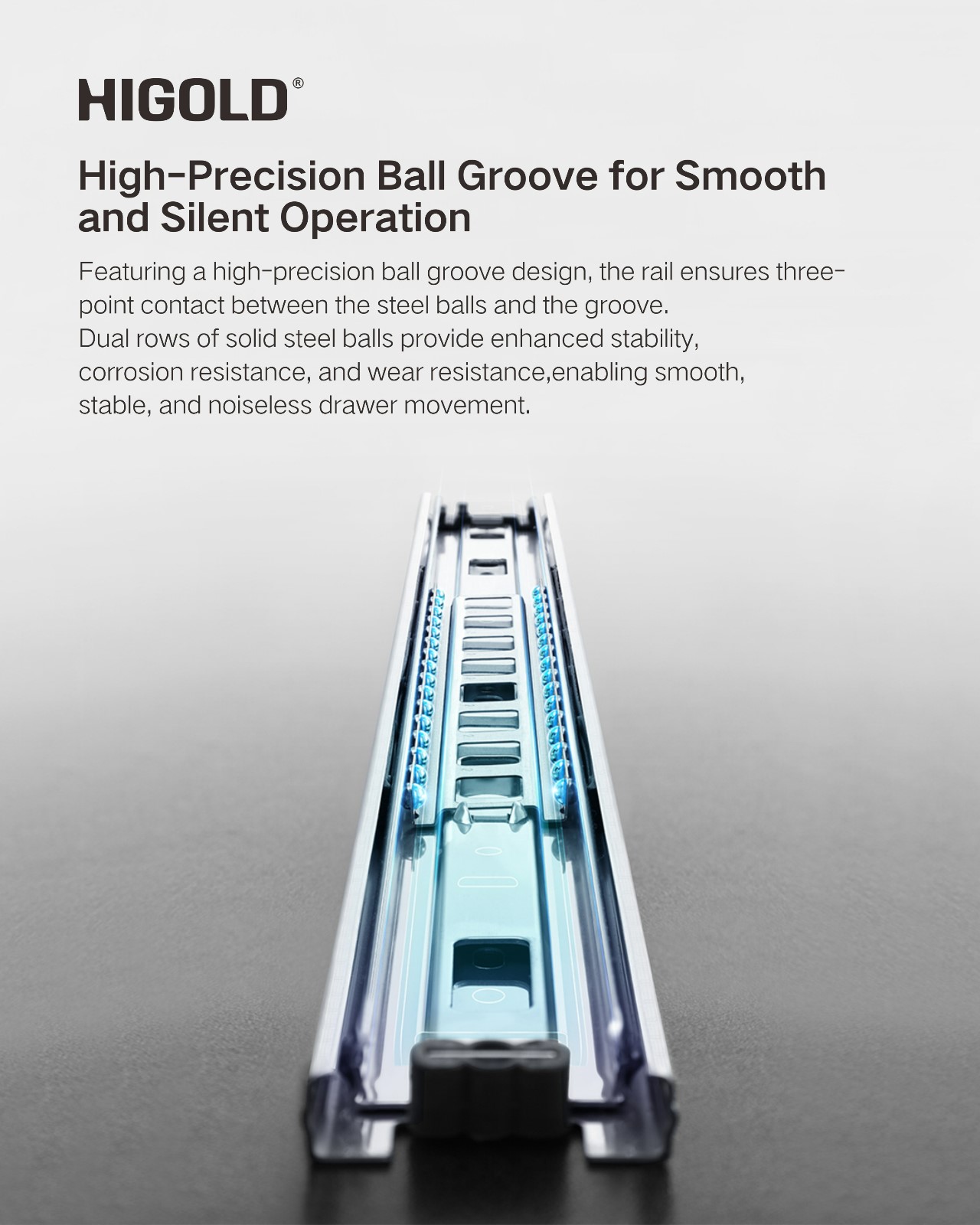 thick Ball Bearing Slide