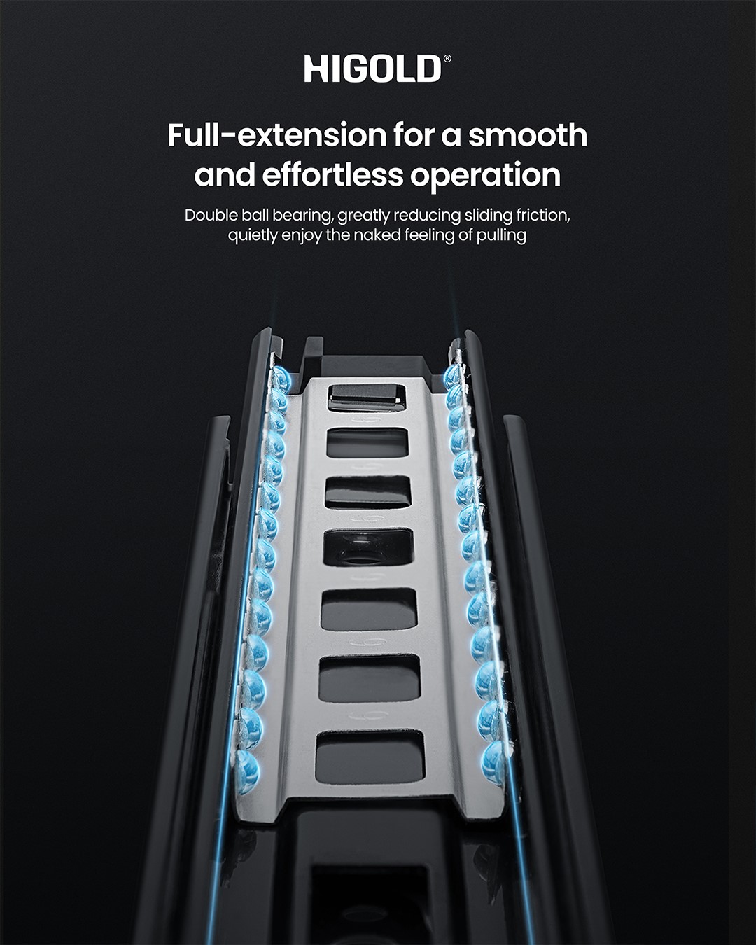 soft-close ball bearing slides