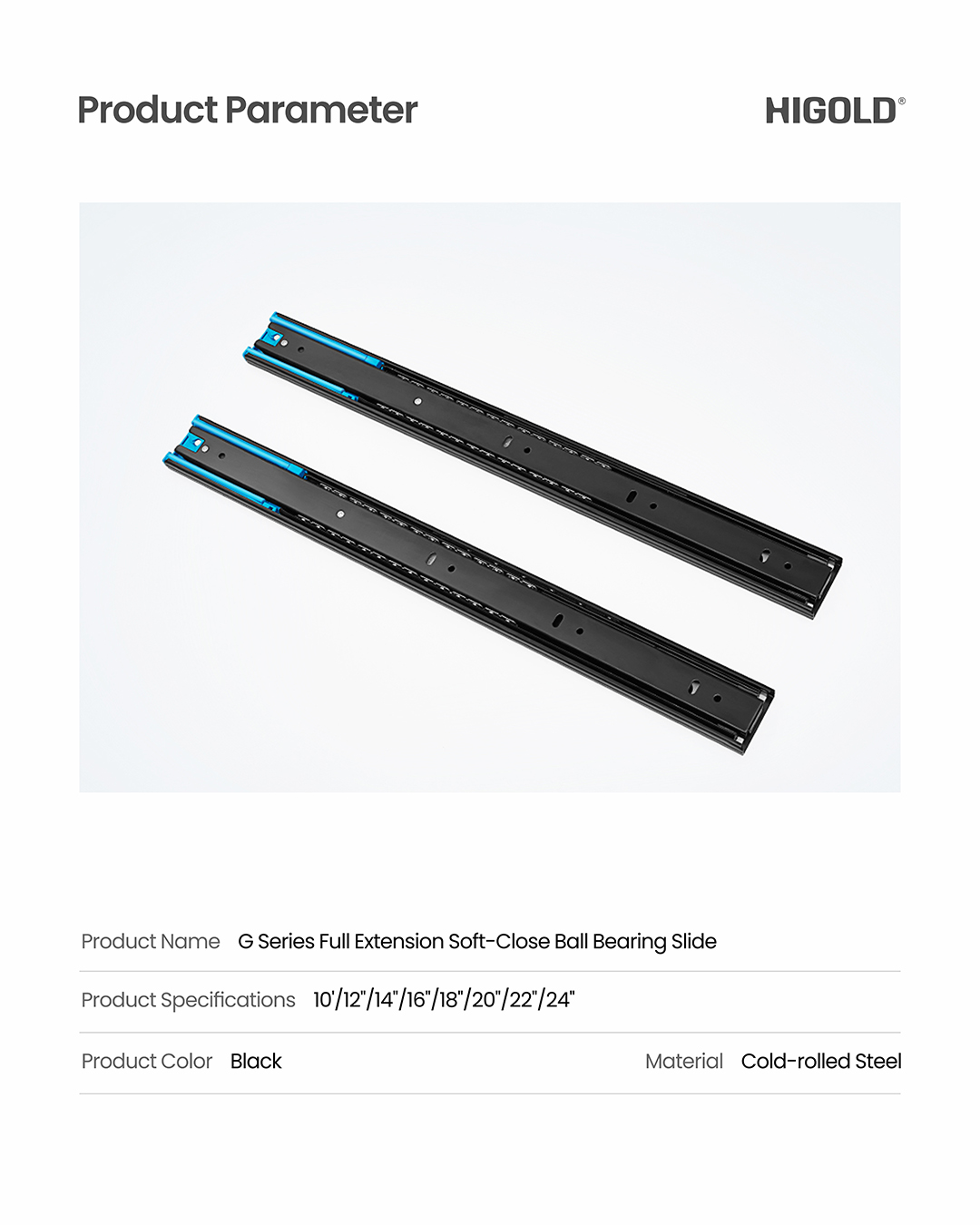 soft-close ball bearing slides