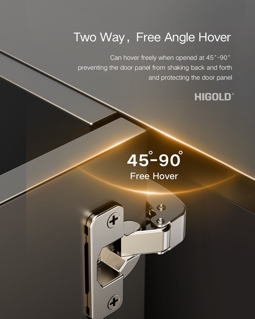 soft close concealed hinge