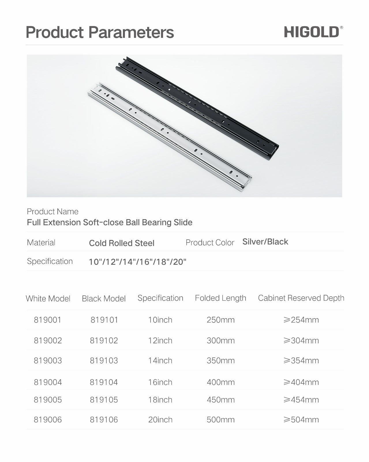 thick Ball Bearing Slide thick Ball Bearing Slide