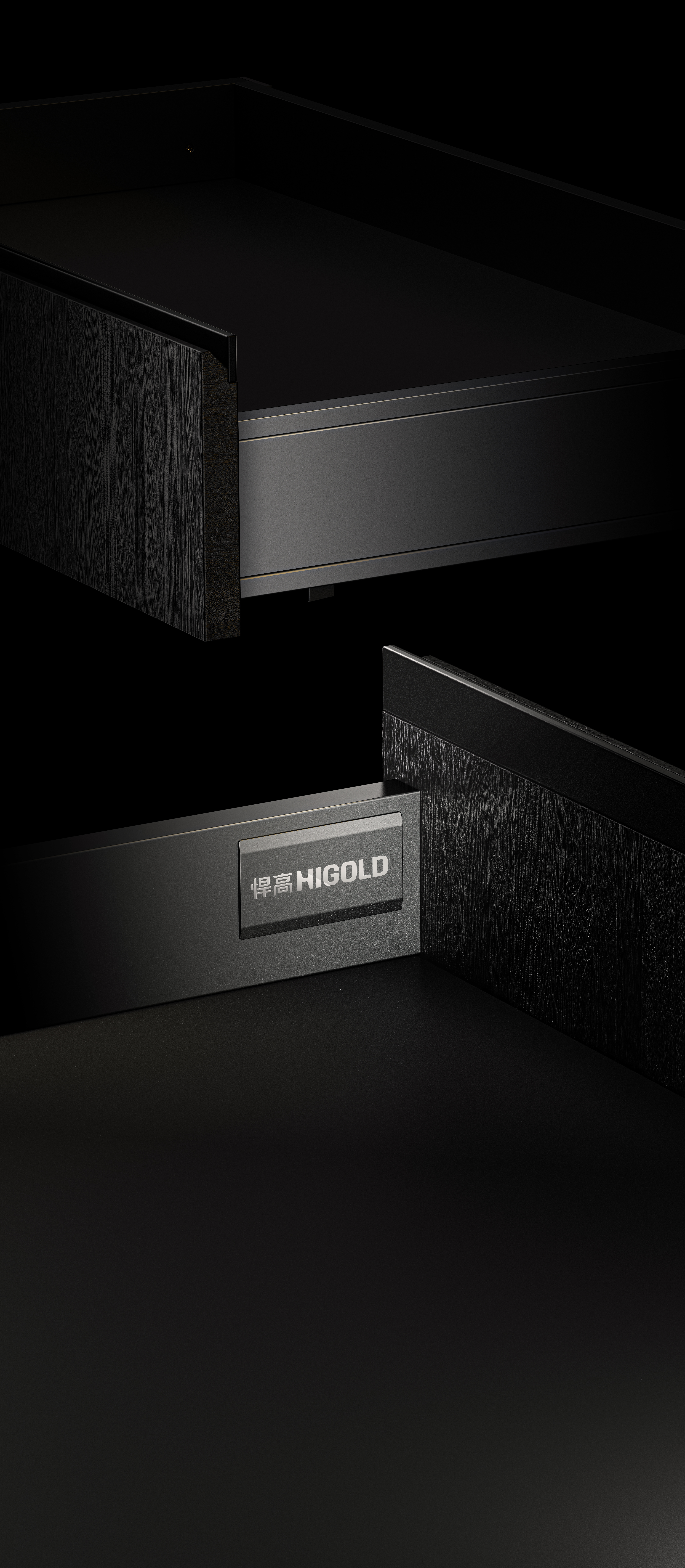 Система шухляд із прямими стінками серії 821001C-M