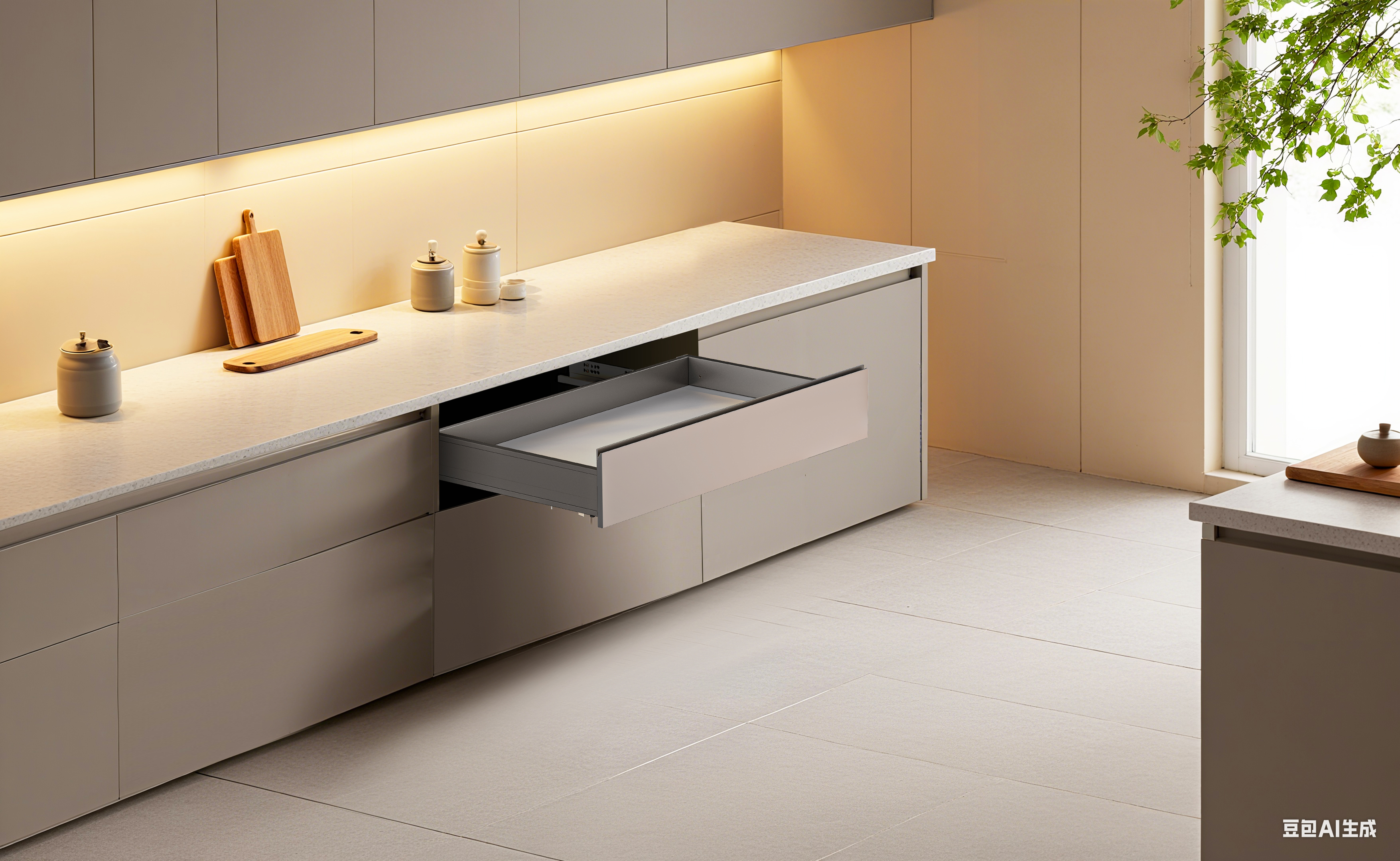 Система шухляд із прямими стінками серії 821001C-M