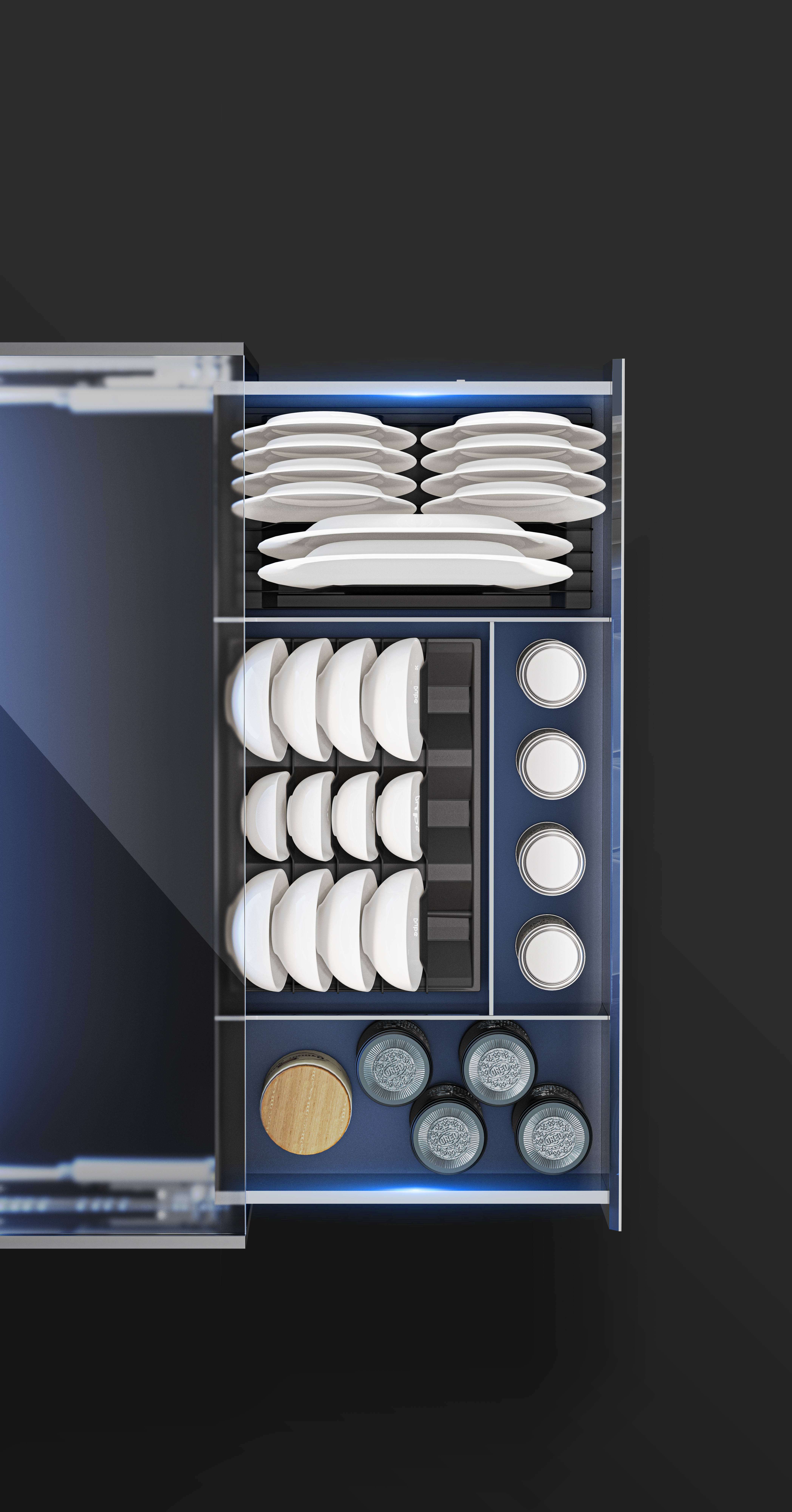 811621-M3.0シリーズ シンクロナイズドフルエクステンションアンダーマウントスライド