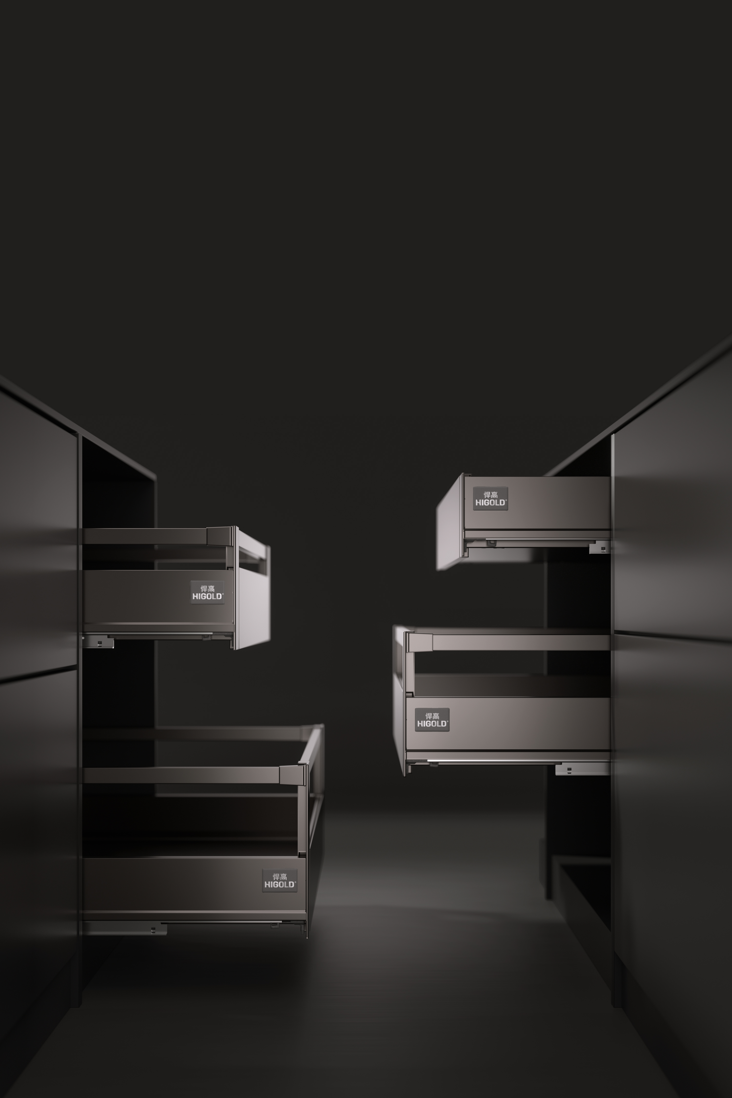 820036 - Nシリーズ二重壁引き出しシステム