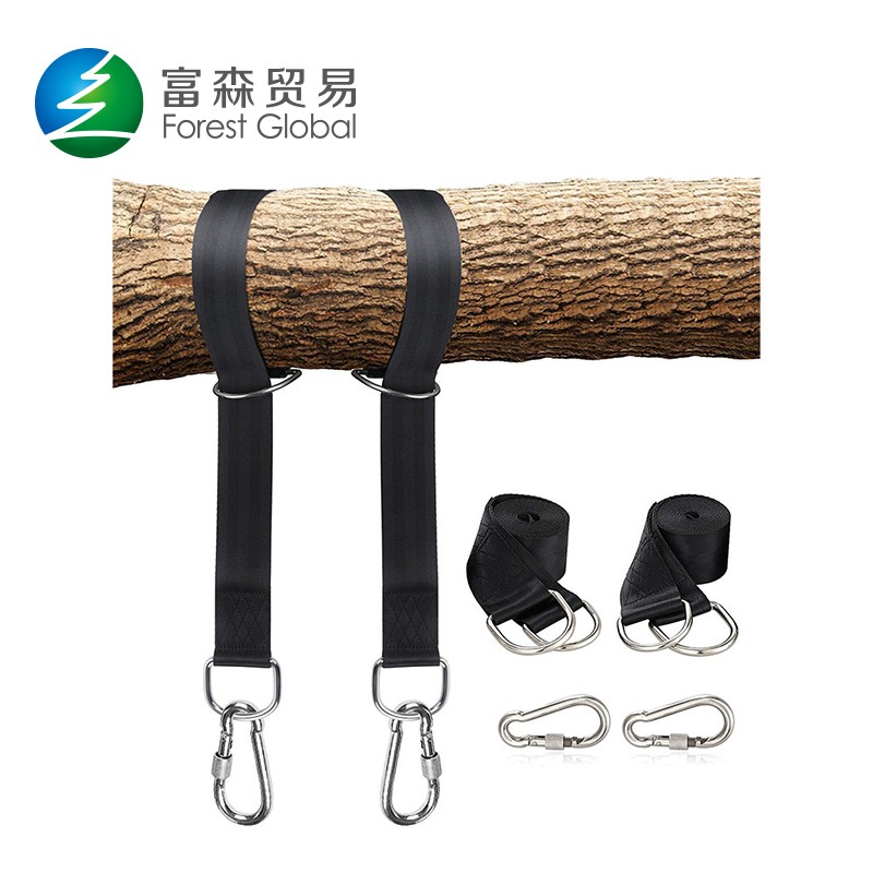Tree Swing Hanging Strap Kit Para sa Mga Panlabas na Suspension Accessory Swings