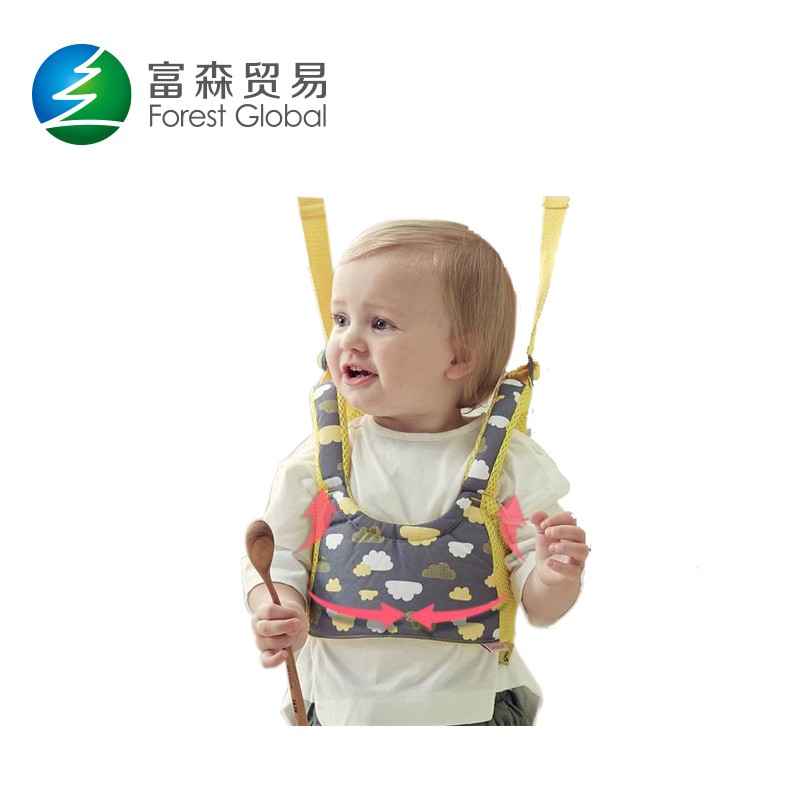 Accesorio de seguridad acolchado correa de arnés para caminar para bebés para niños