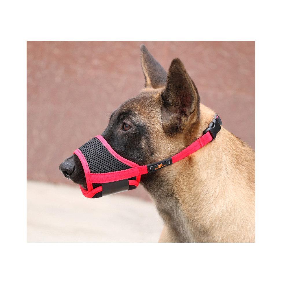 promotion pet products anti biting adjustable pet dogs muzzle