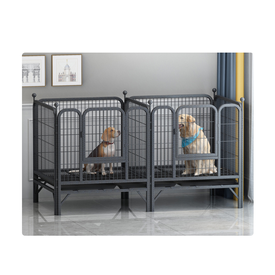 Stainless Steel Metal Luxury Small Collapsible Pet Cage