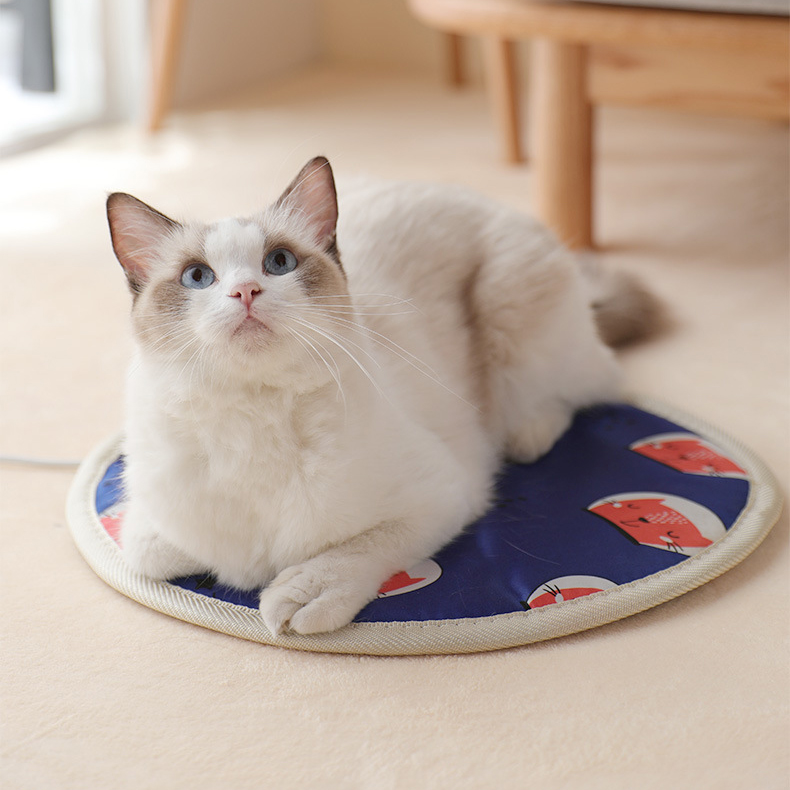 Cama pequeña para gatos Camas de ratán con calor Camas tipi Camas para gatos con malvavisco en venta