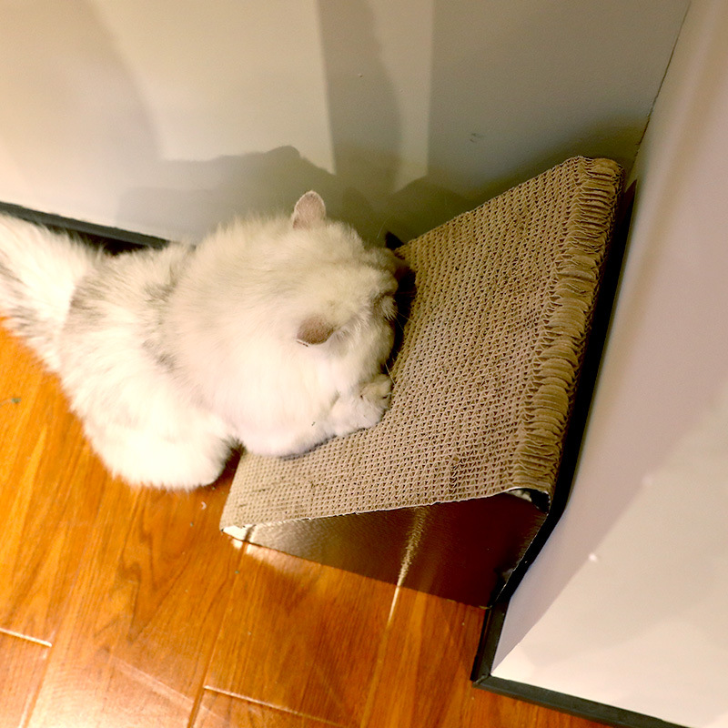 Amazon Hot Sale Pet Tali Mainan Anyaman Bola Sisal Bola Interaktif Scratcher Cat