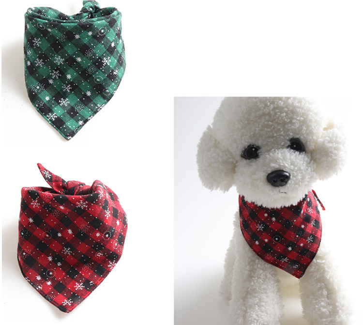 Collar para mascotas ajustable con estampado personalizado y bandana extraíble