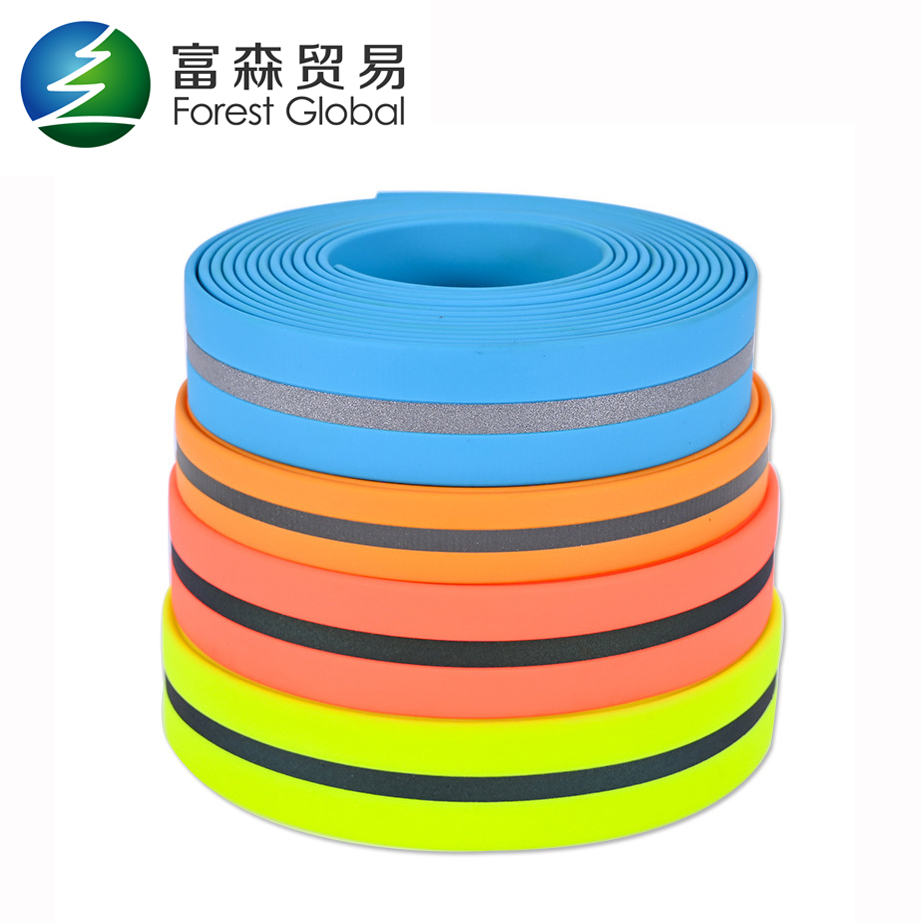 Reflective Tape Adhesive Safety Conspicuity Reflector Tape for Safety Fluorescent Green