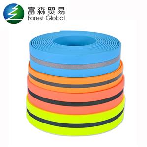 Reflective Tape Adhesive Safety Conspicuity Reflector Tape para sa Safety Fluorescent Green
