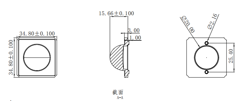 Китай Силиконовая линза 3535 60 градусов для светодиодных ламп, производитель