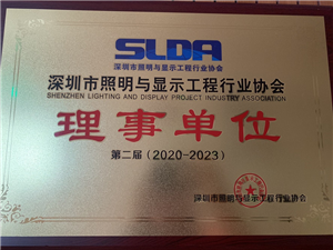 Associação da Indústria de Projetos de Iluminação e Exibição de Shenzhen
