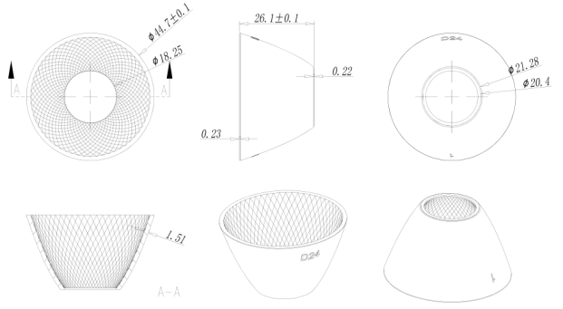 cob lenses