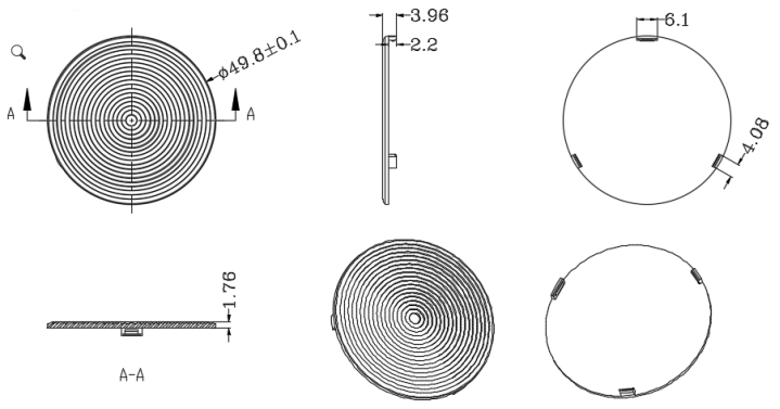 cob lens downlight