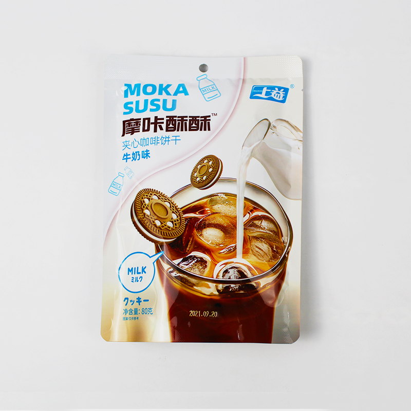 Китай 80 г Мока Сусу Молоко Капучино Кокосовое печенье сэндвич с латте, производитель
