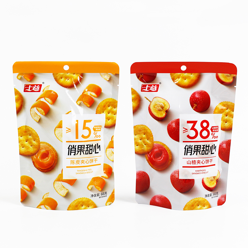 Nuevo producto desarrollado 66g Espino blanco y galleta de cáscara de naranja de la empresa Shangyi