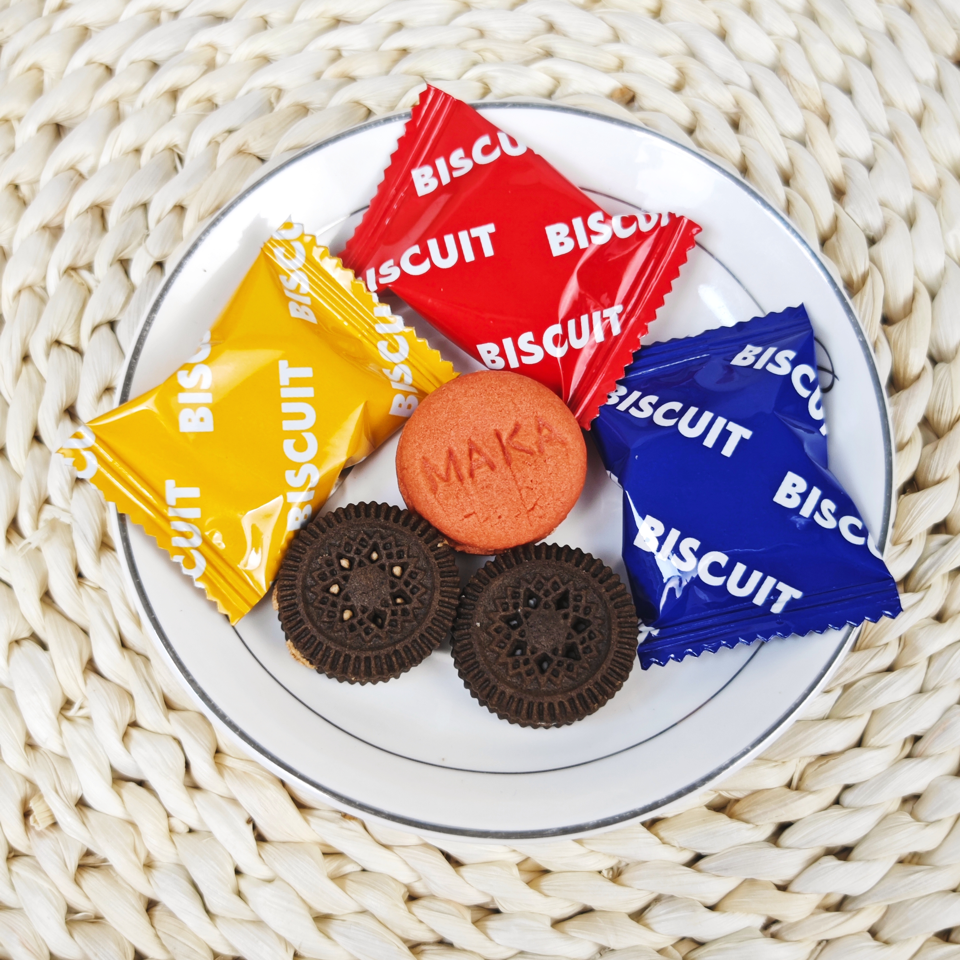 80g assorted biscuit