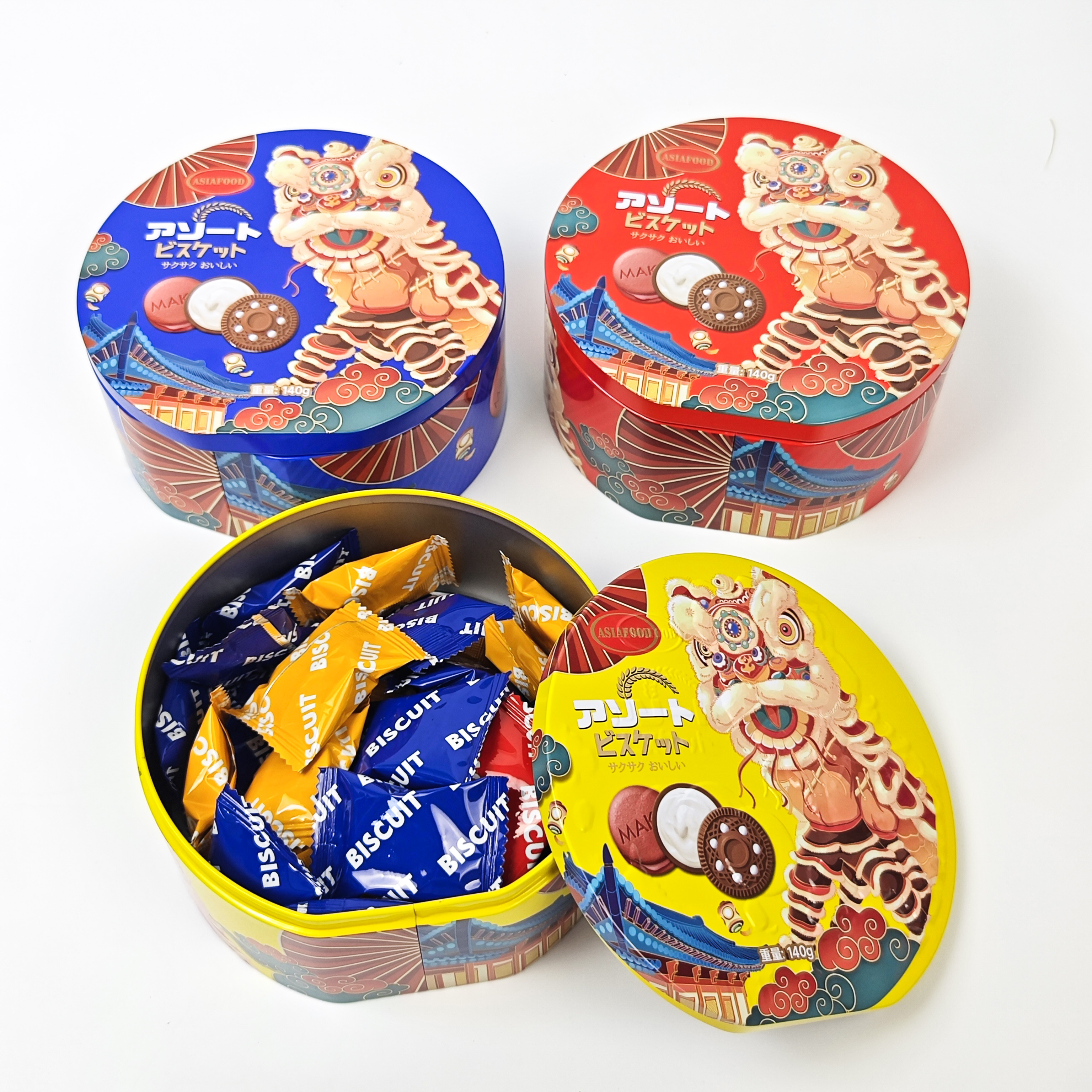 140g assorted biscuit