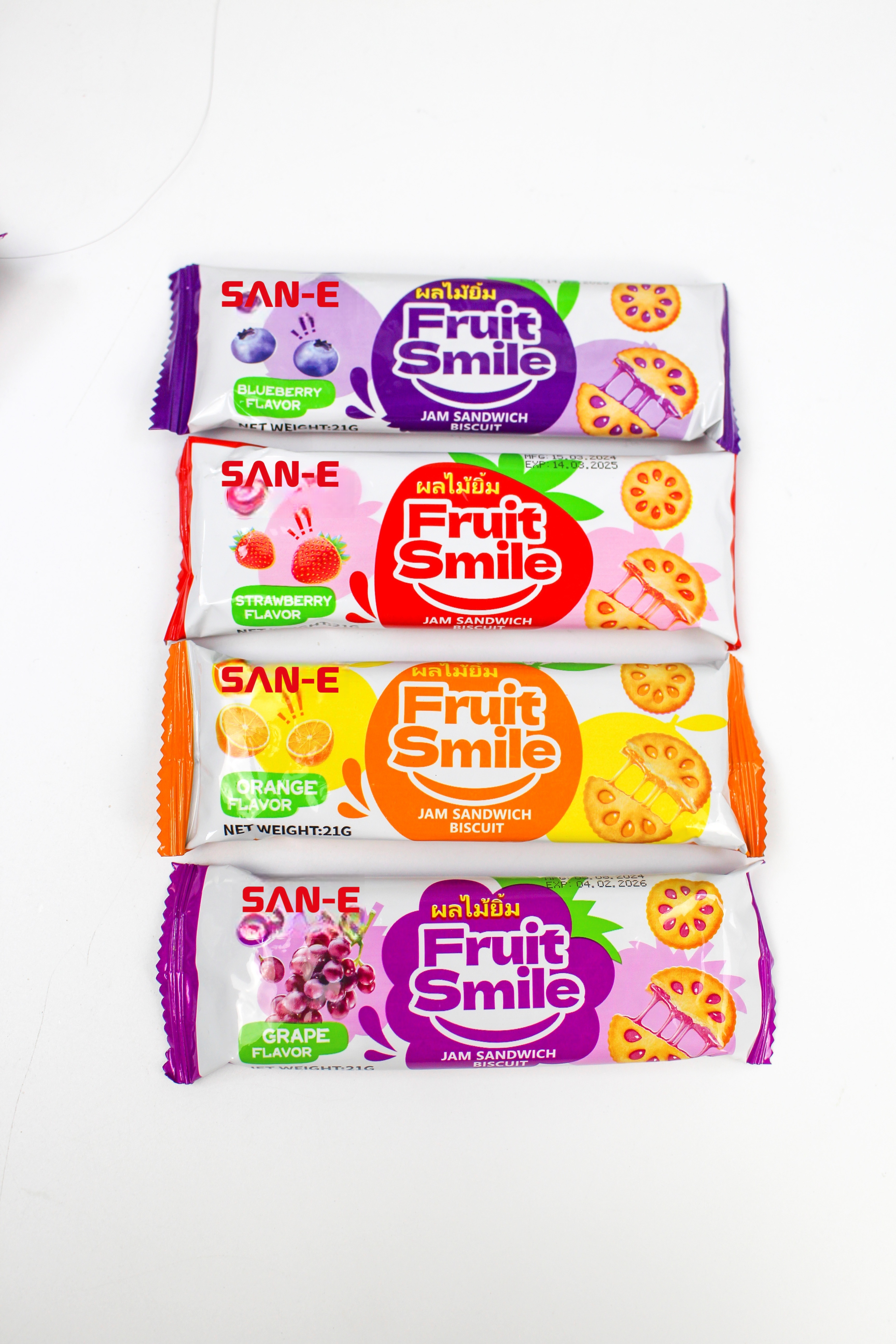 21g jam filling sandwich biscuit