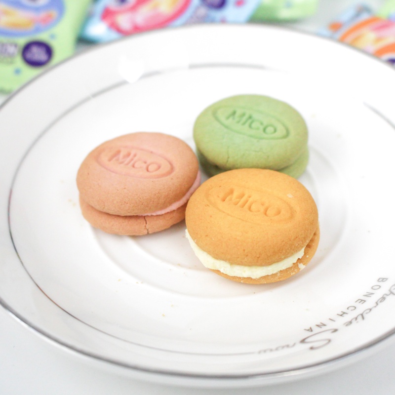 500g macaroon sandwich biscuit handbag